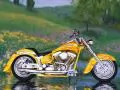 90s Custom Chrome Big Twin Softail