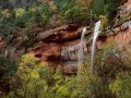 ���. Emerald Pools Waterfall, Zion National Park