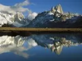 ���������. Cerro Torre and Fitzroy at Dawn