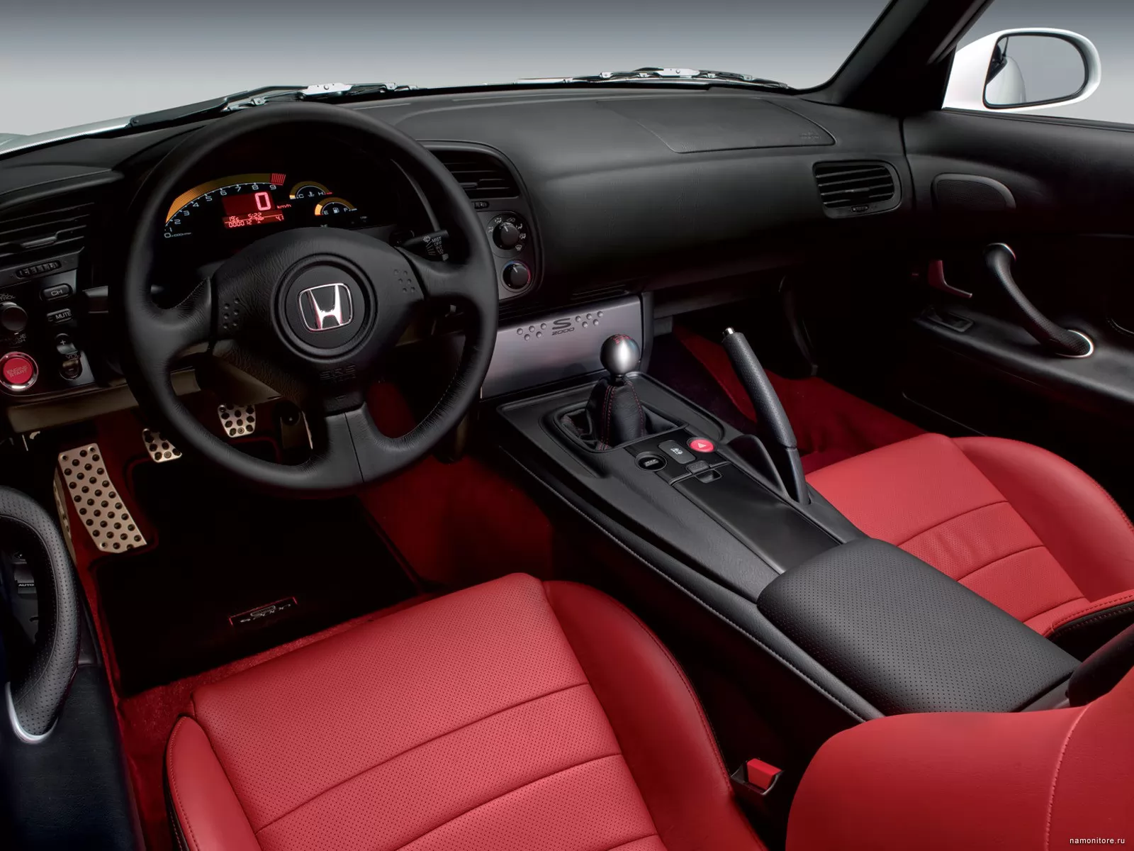 Red Black Leather Salon Of Honda S2000 Ultimate Edition