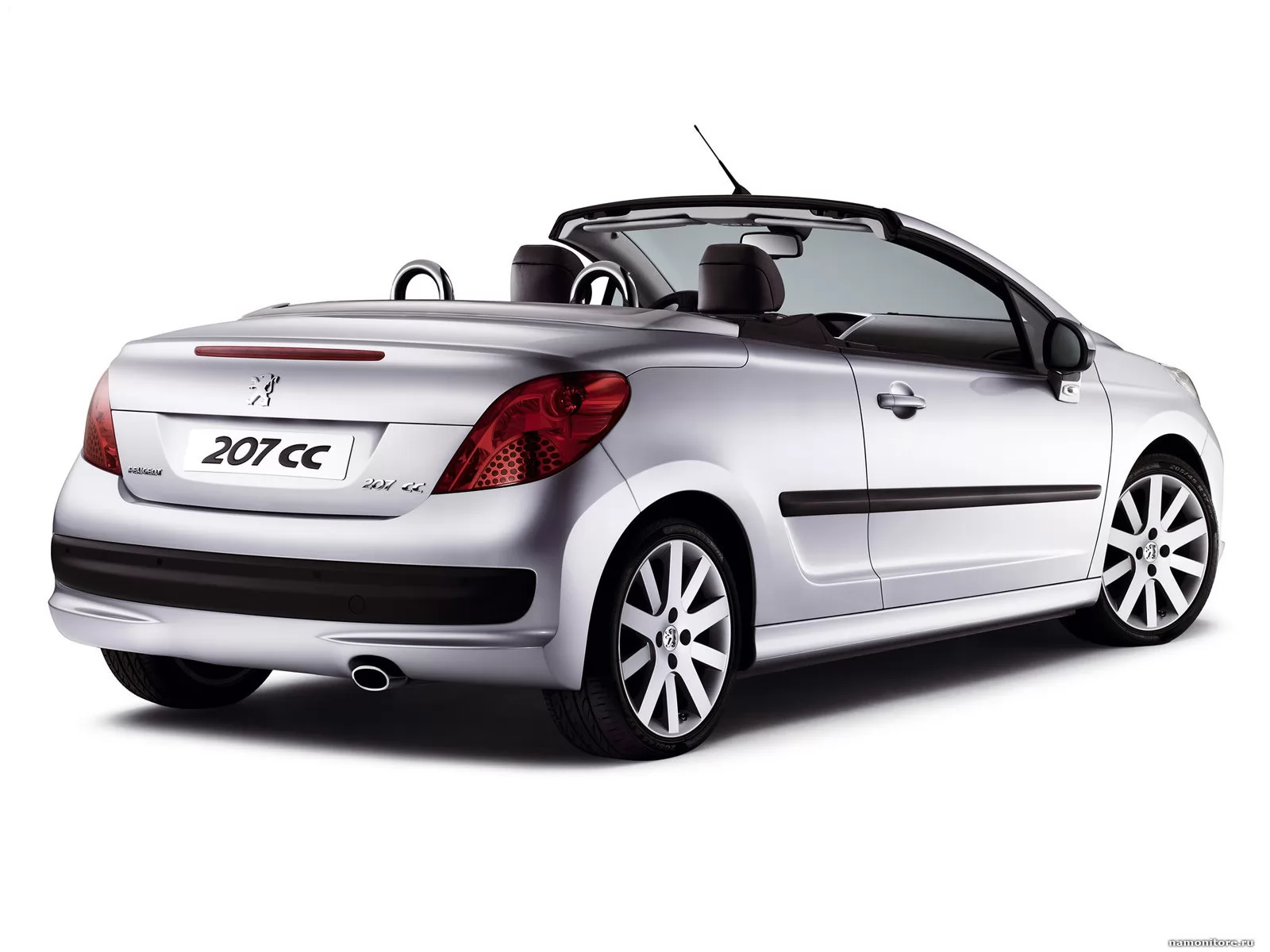 Peugeot – 207 – CC – 2007, Peugeot, автомобили, кабриолет, серебристое, техника х