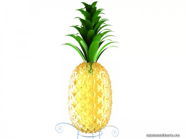 Pineapple, 3D
