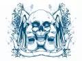 open picture: «Skulls»