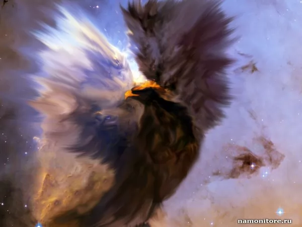 Eagle Nebula, 3D