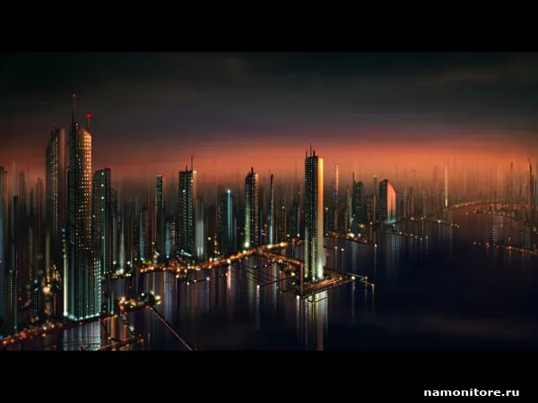 a future City, 3D