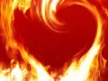 open picture: «Burning heart»