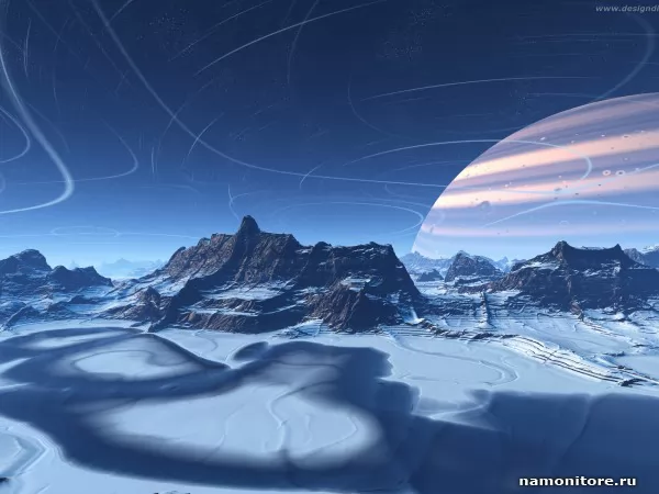 Ice planet, 3D