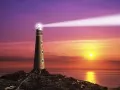 open picture: «The Beacon and a sunset»