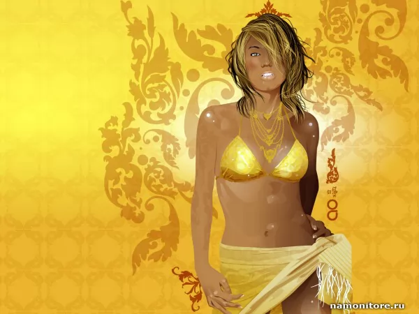 Summer girl, 3d-