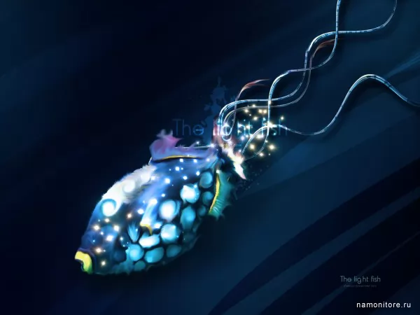 The light fish, 3d-графика