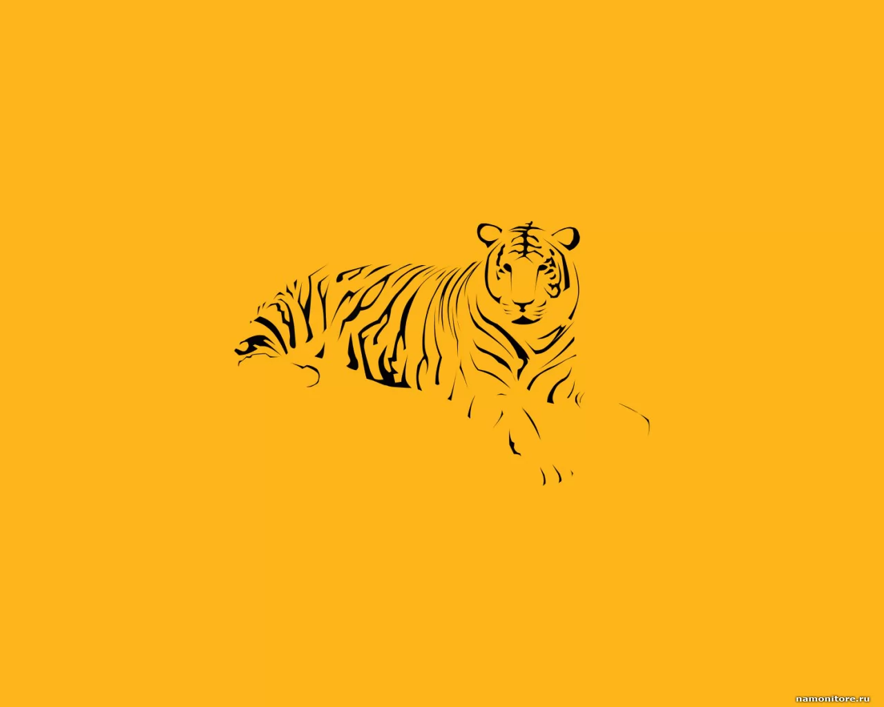 Тигр фон вектор