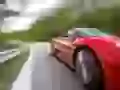 Ferrari 430 Scuderia flies on road