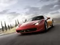 обои для рабочего стола: «Ferrari 458 Italia на дороге»