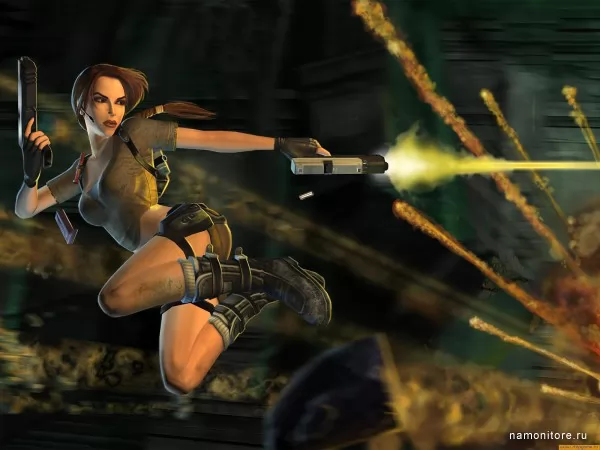 Tomb Raider: Legend, Action