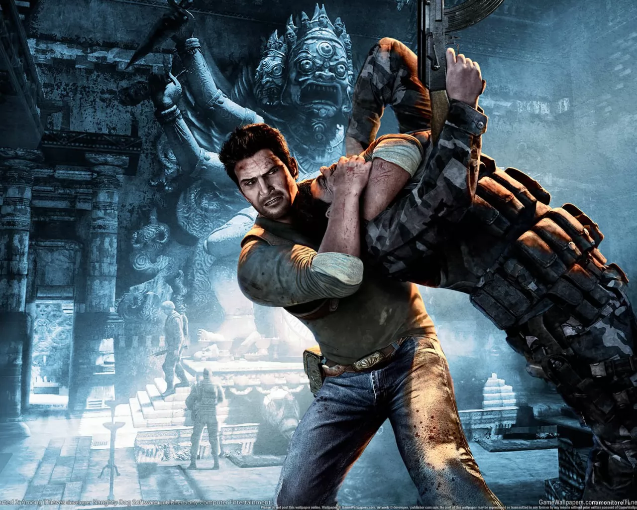 Uncharted 2: Among Thieves,  ,  