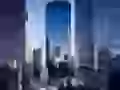 Mirror skyscrapers