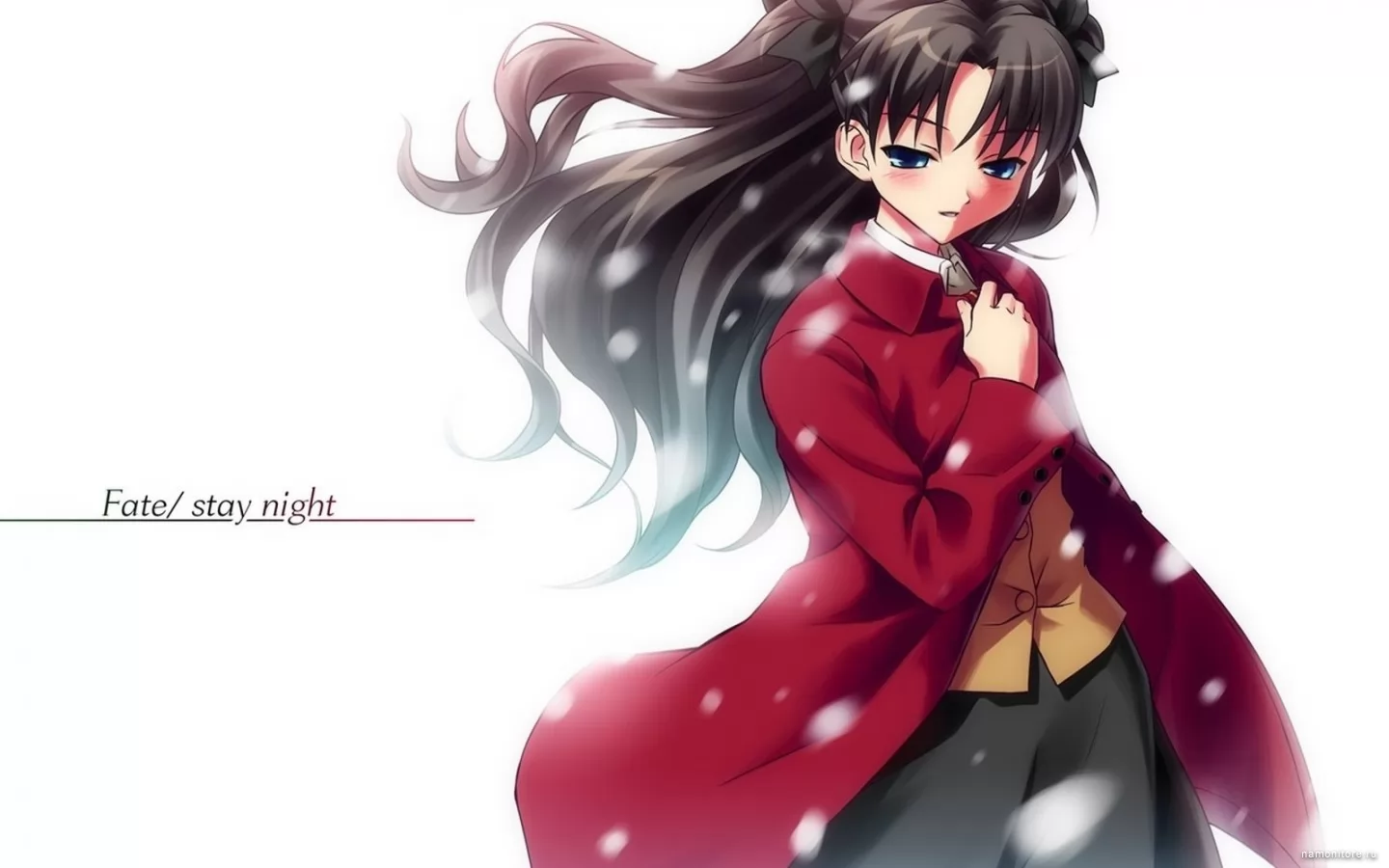 Fate/Stay Night, anime, drawed, girls, red x