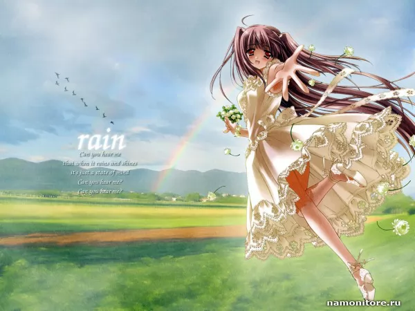 Rain, Anime