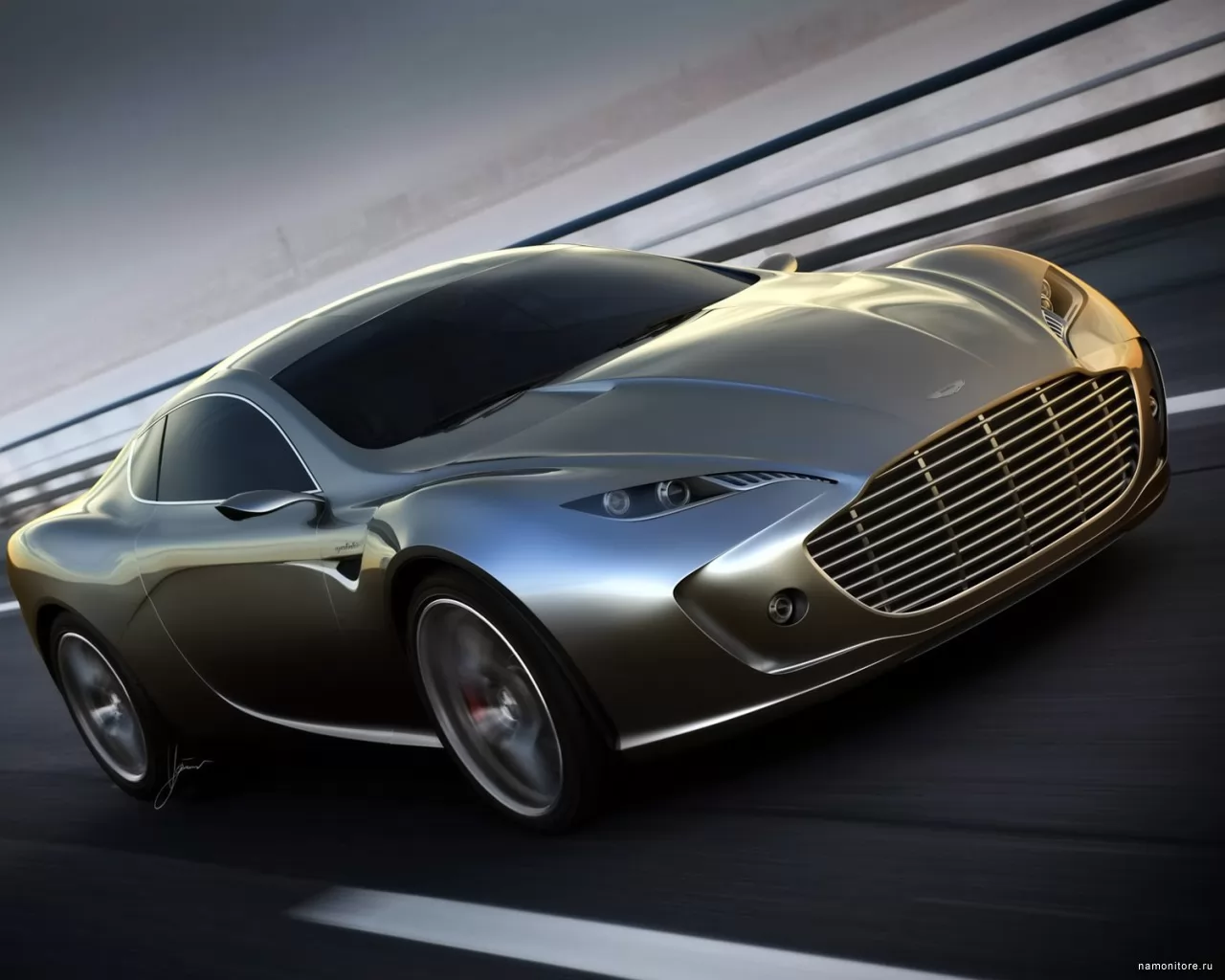 Aston Martin Gauntlet Concept, Aston Martin, , , , , ,  