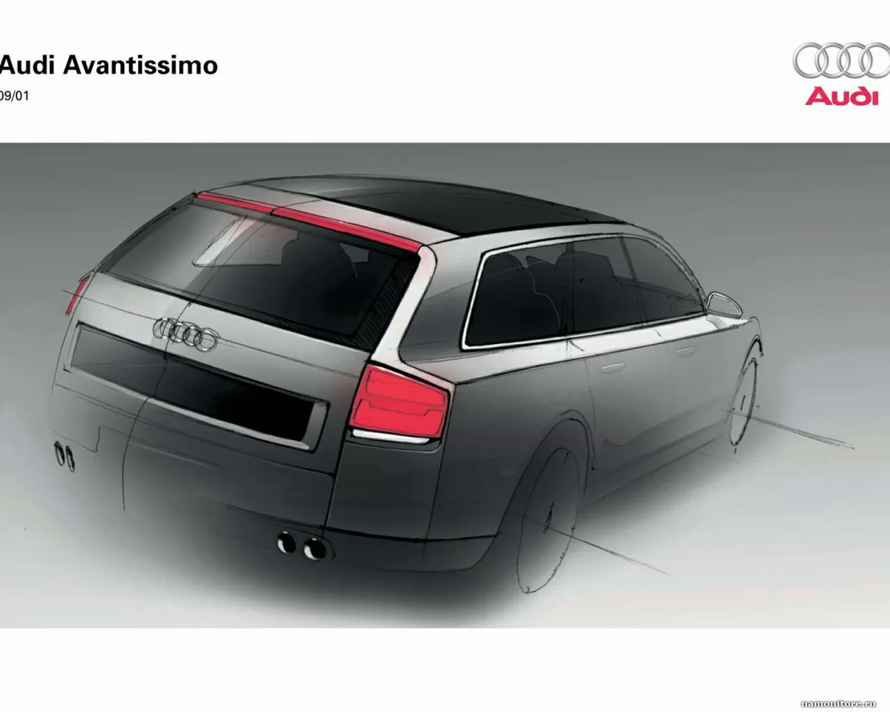 Audi Avantissimo Concept - 2001, Audi, , , , ,  