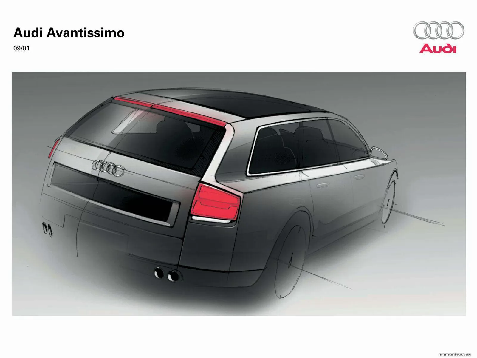 Audi Avantissimo Concept - 2001, Audi, , , , ,  