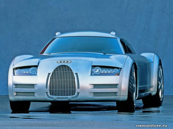 Сине-серебристая Audi Rosemeyer-Concept, Audi
