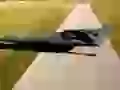 B-2 on a runway