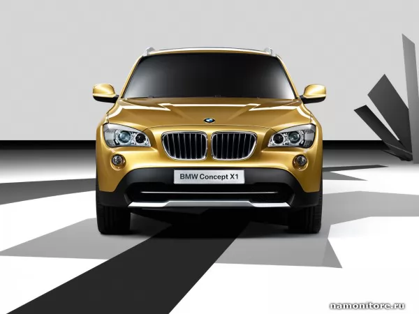 BMW Concept X1 спереди, BMW