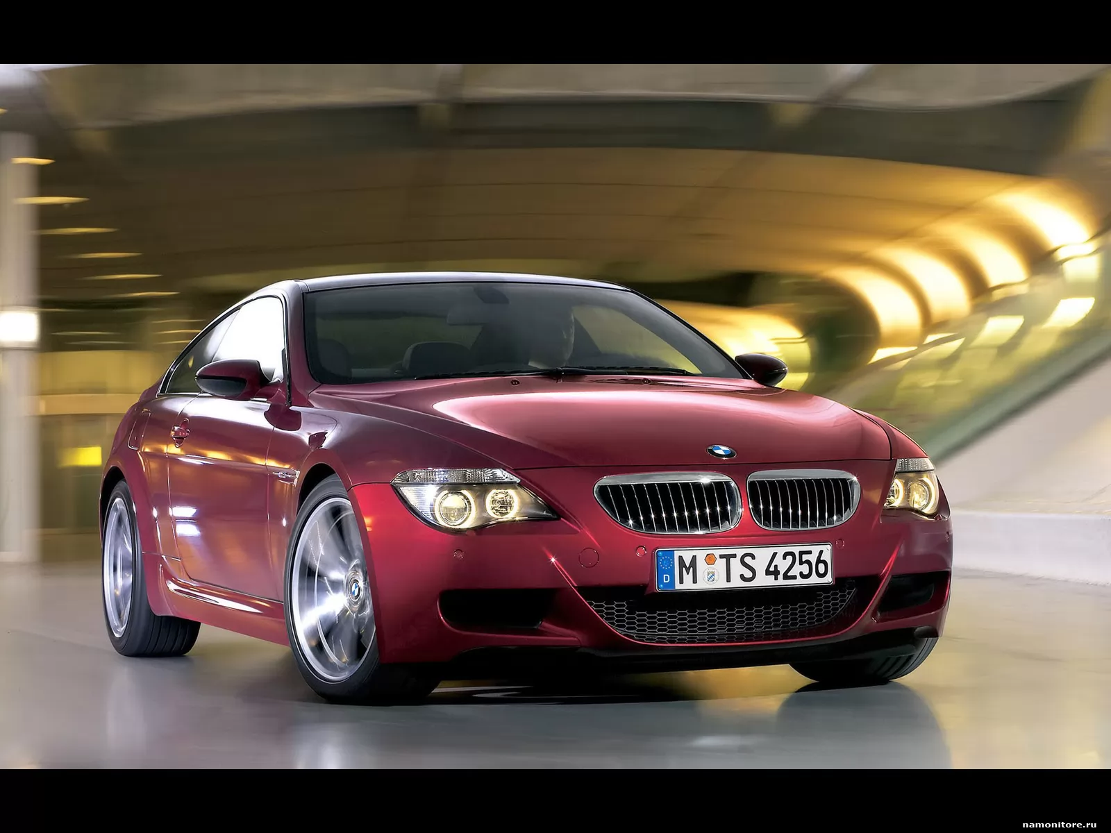 Малиновый BMW M6, BMW, автомобили, красное, техника х - Обои для рабочего  стола