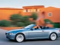 выбранное изображение: «Сине-серебристый открытый BMW 645ci-Convertible»