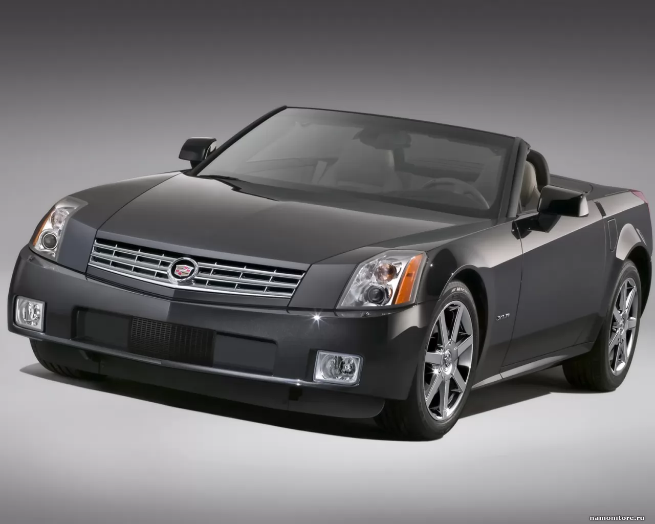 Cadillac Star-Black-Limited-Edition-Xlr, Cadillac, автомобили, кабриолет, серое, техника, чёрное х