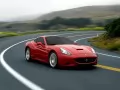 обои для рабочего стола: «Ferrari California на дороге»