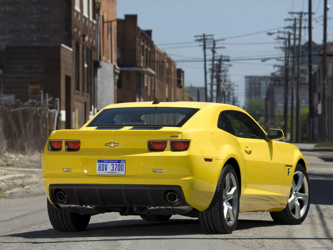 Chevrolet Camaro Transformers, Chevrolet, автомобили, жёлтое, техника х