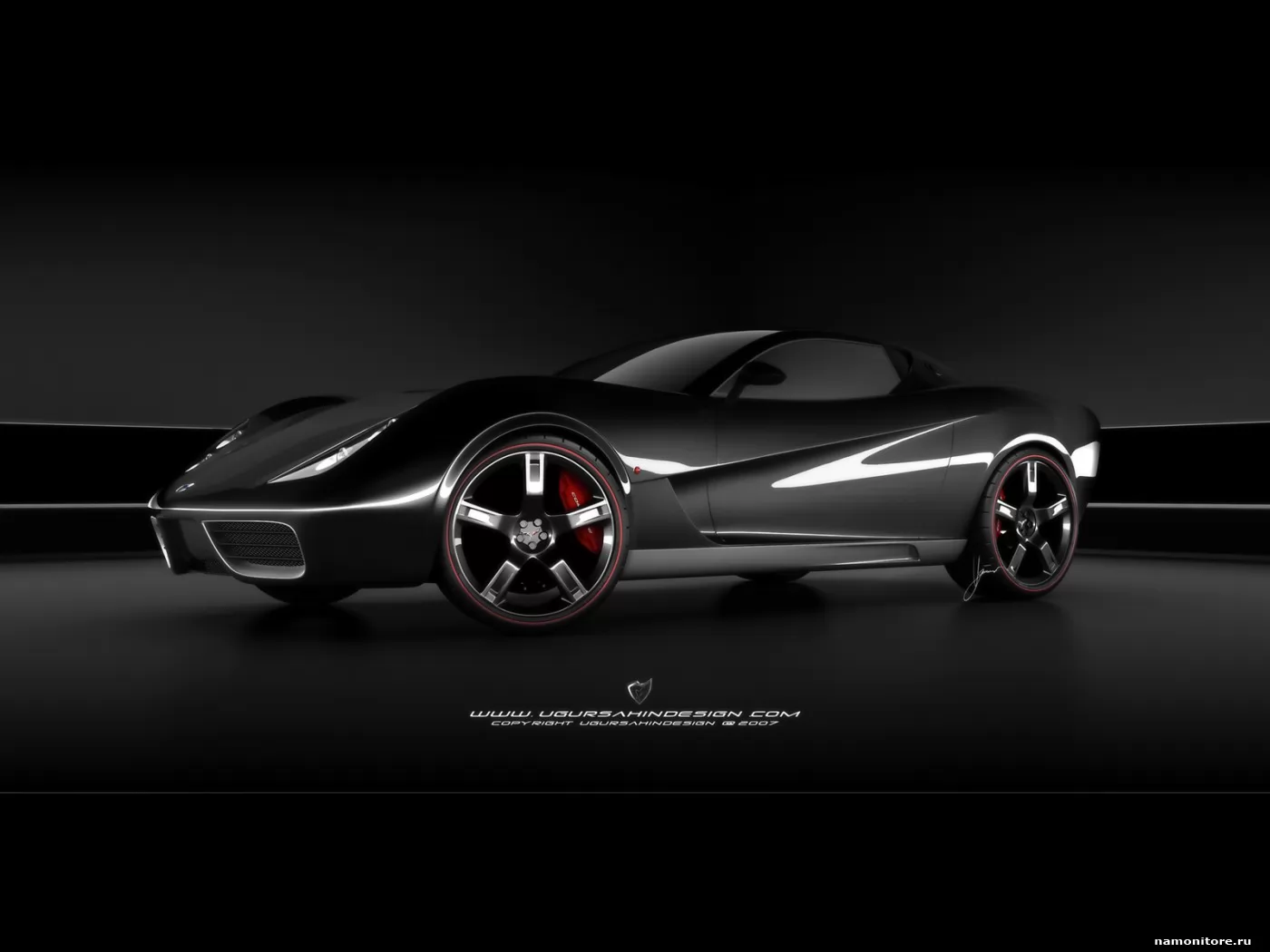 Chevrolet Corvette Z03 Concept, Chevrolet, автомобили, лучшее, спорткар, техника, чёрное х