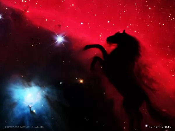 Horsehead Nebula, Космос