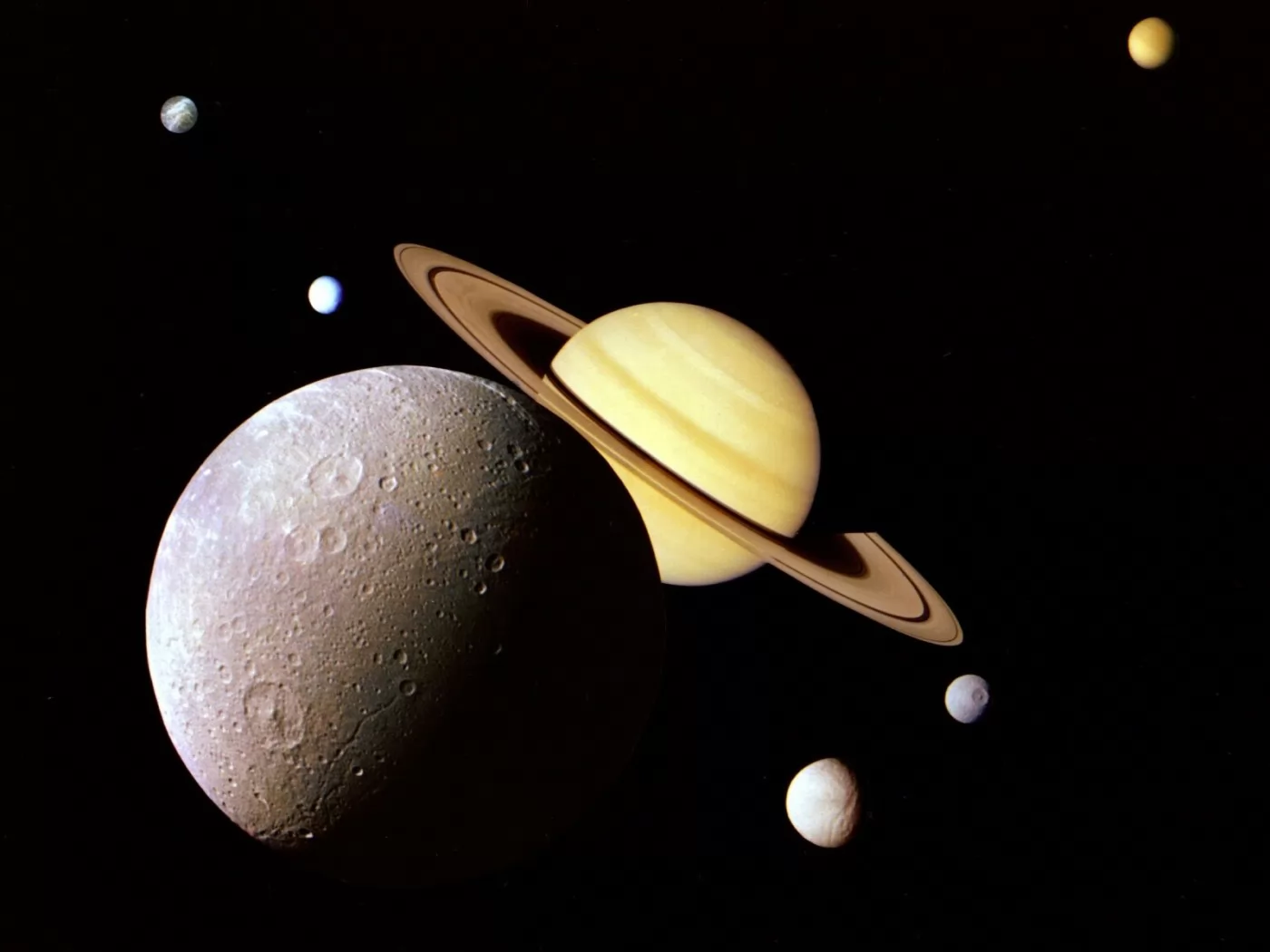 Сатурн (Планета) спутники Сатурна