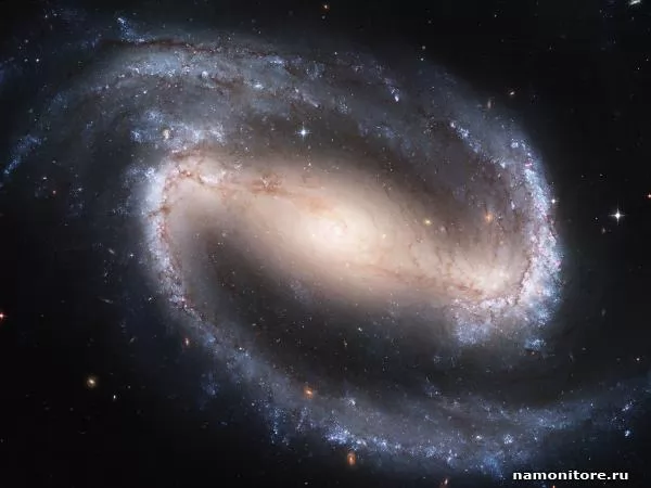 Спиральная галактика / Spiral Galaxy NGC 1300 (NASA), Космос