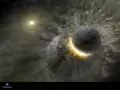 asteroid Collision / Smash-Up at Vega