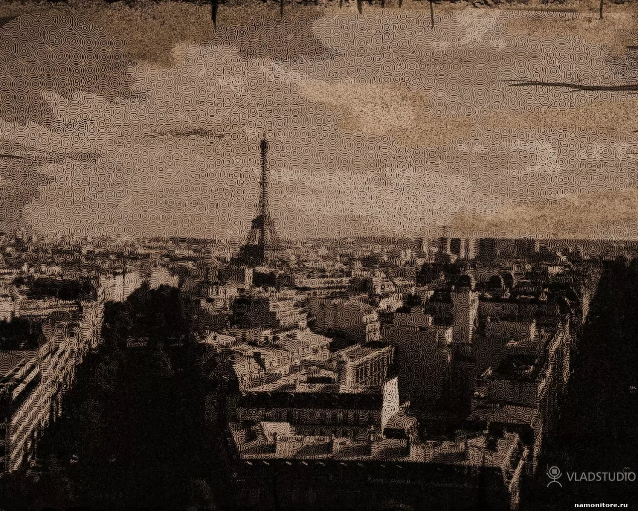 Old photo of Tour Eiffel,   , , , , - 