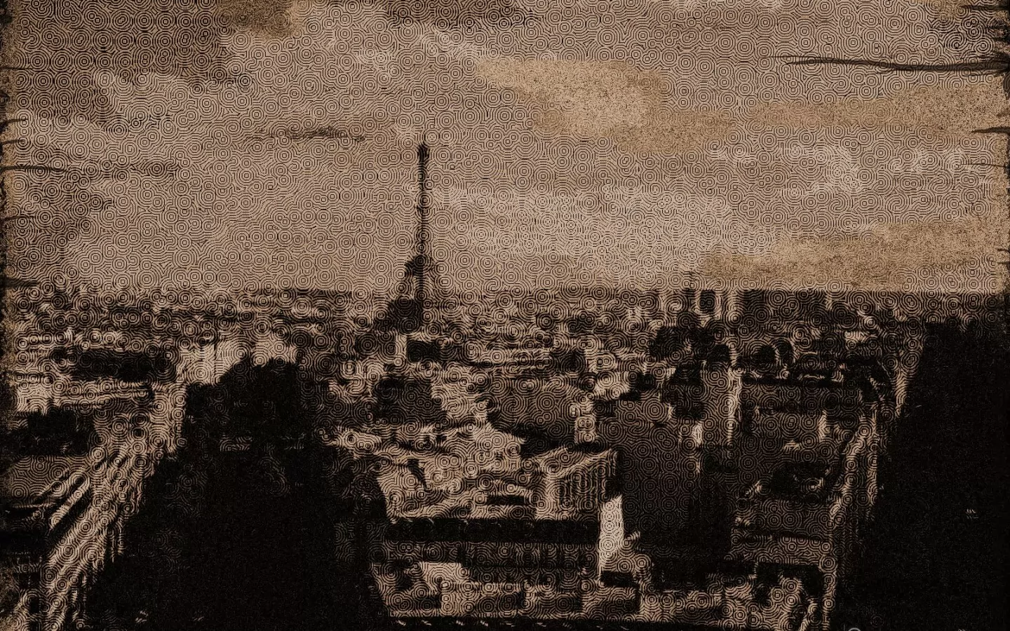 Old photo of Tour Eiffel,   , , , , - 