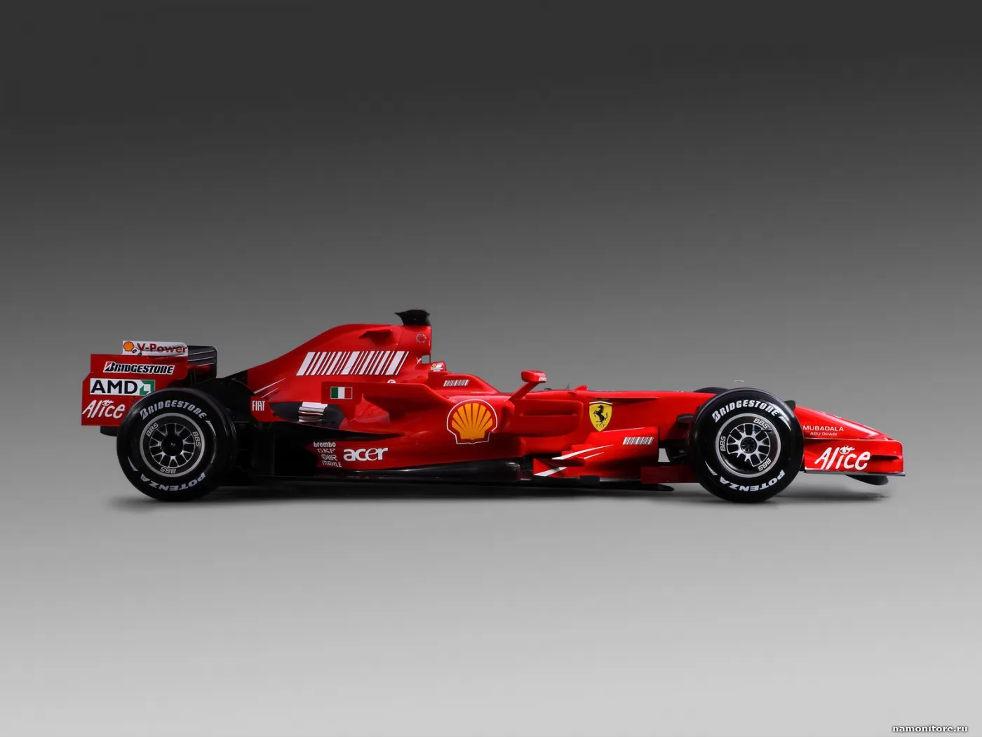Ferrari F2008, Ferrari, автомобили, гоночный автомобиль, клипарт, красное, лучшее, серое, техника х