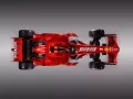 выбранное изображение: «Ferrari F2008, фото болида сверху»