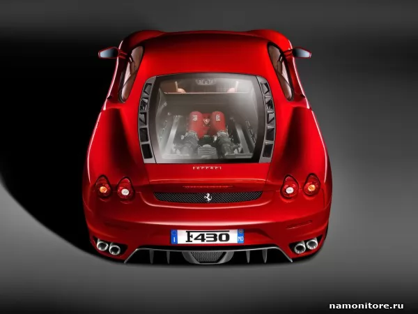Ferrari F430. Красное на чёрном, Ferrari