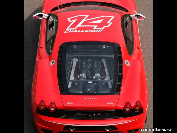 Ferrari F430-Challenge сверху, Ferrari