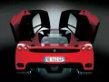 обои для рабочего стола: «Красная Ferrari Enzo вид сзади»