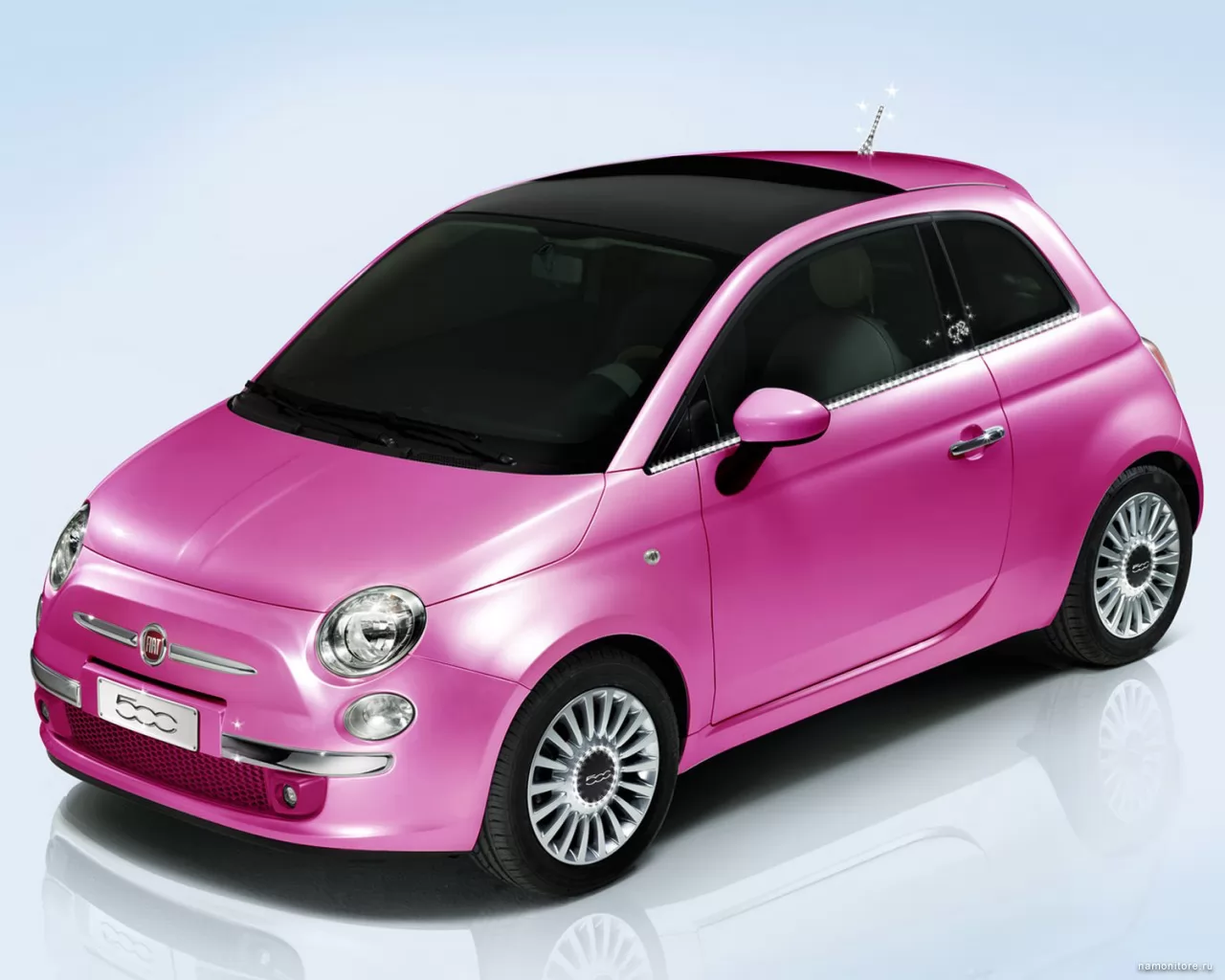  Fiat 500 Barbie Concept, 3D, Fiat, , , , ,  