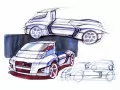 Drawing-sketch Fiat Ducato Truckster