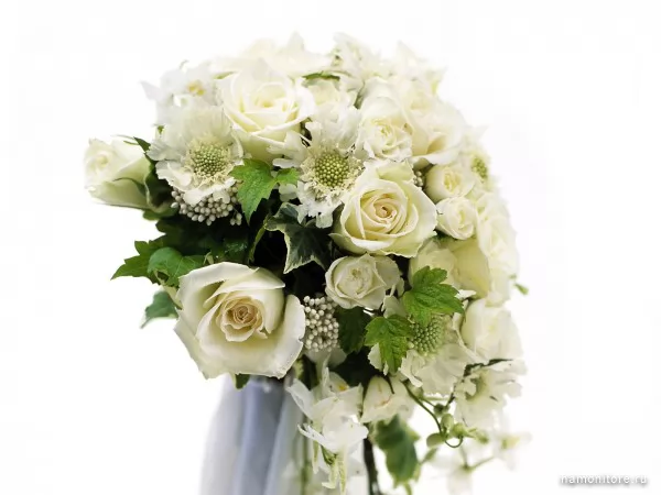 Bouquet for the bride, Flowers