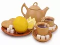 open picture: «Tea with a lemon»