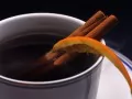open picture: «Coffee with cinnamon sticks»